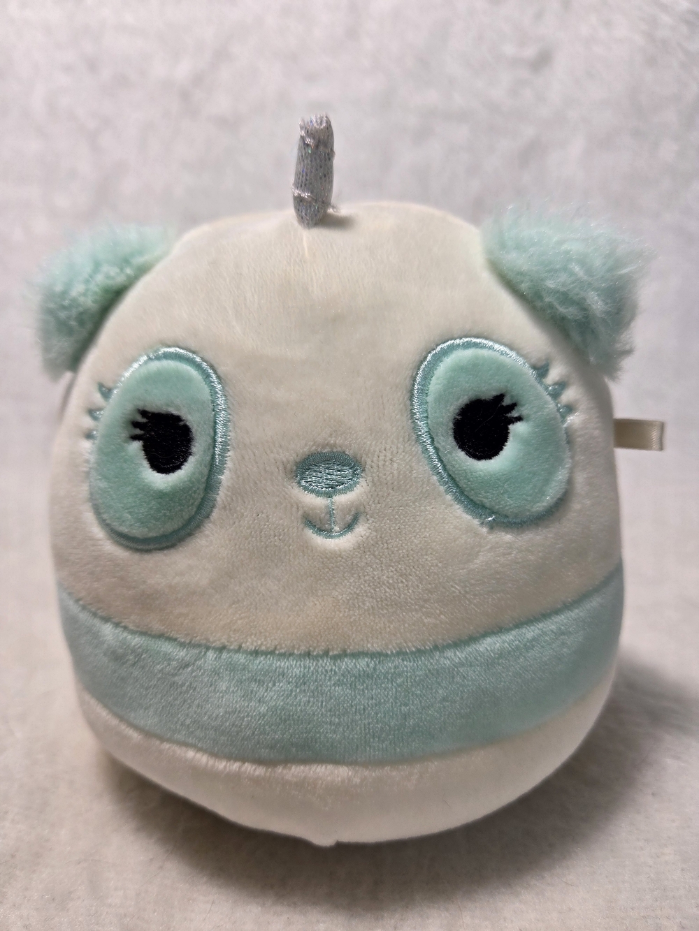INEZ Squishmallows 5" Pandacorn White Blue Plush Stuffed Toy NO HANGTAG